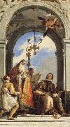 Giovanni Battista Tiepolo Saints Maximus and Oswald oil painting on canvas